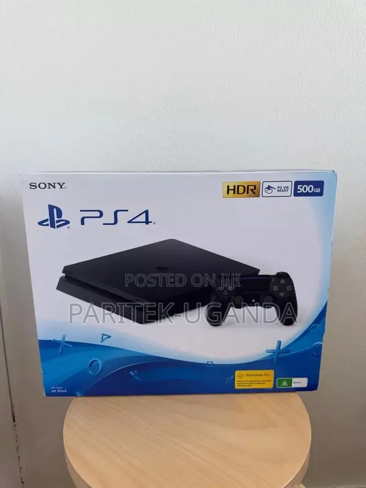 Sony Playstation 4 Ps4 Slim 500gb Jet Black Console