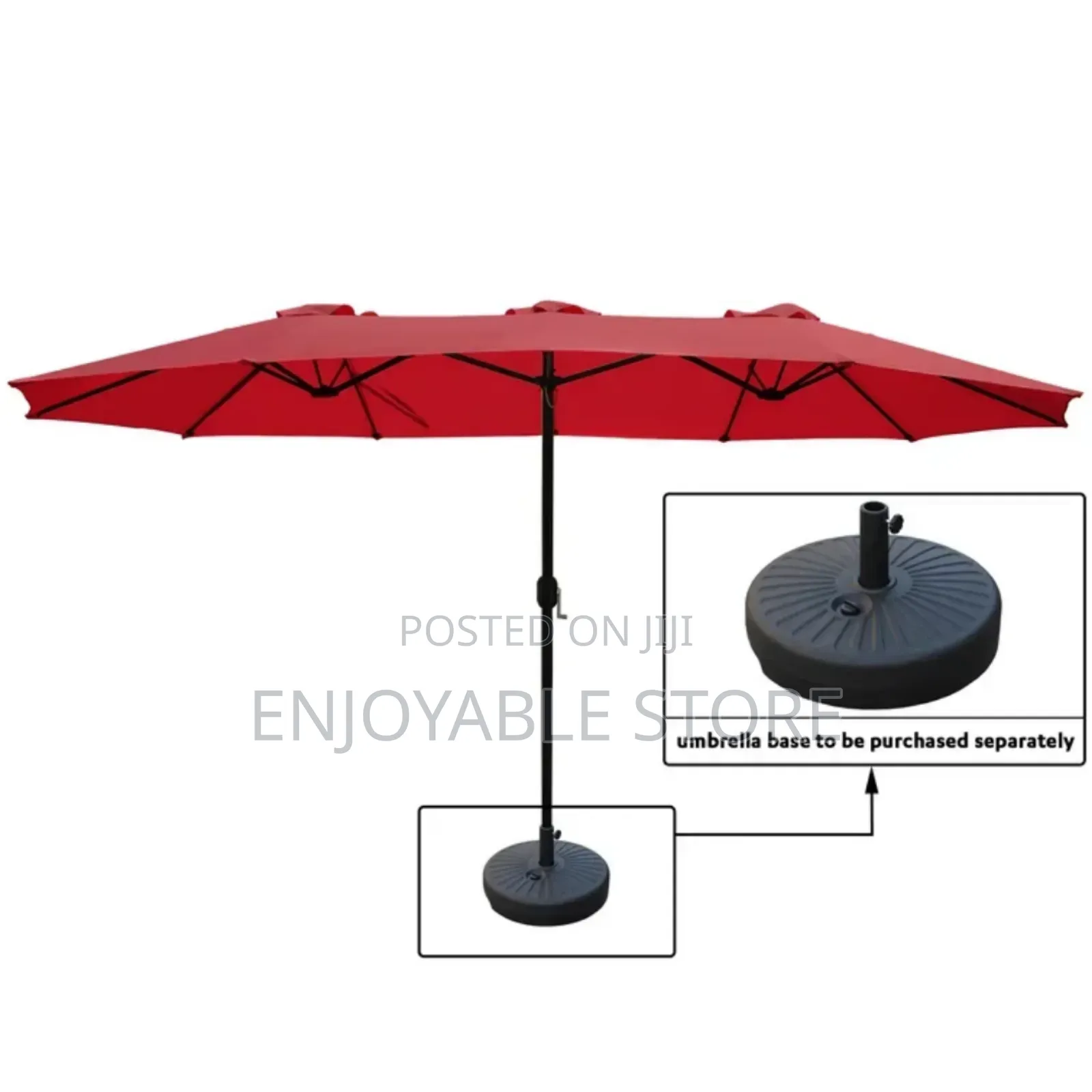 Outdoor Garden Umbrella Double Sided