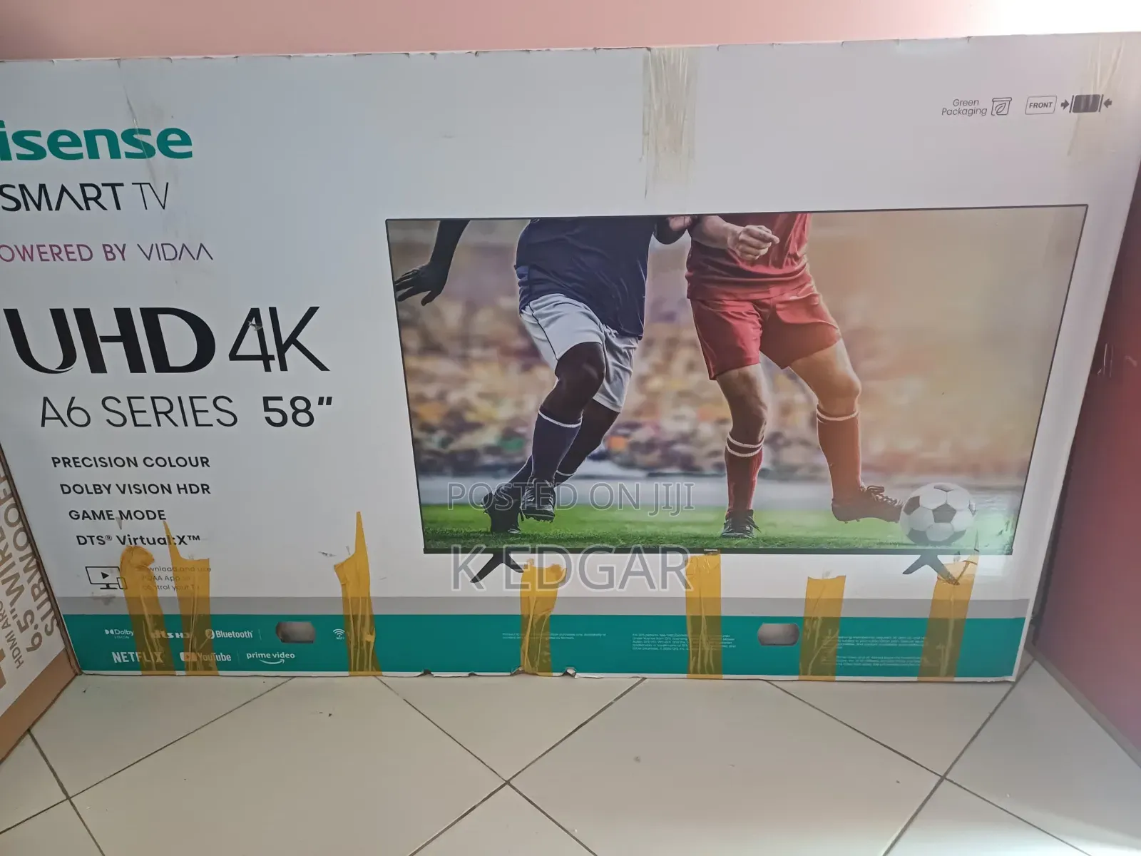 58 Inches Hisese Smart Television