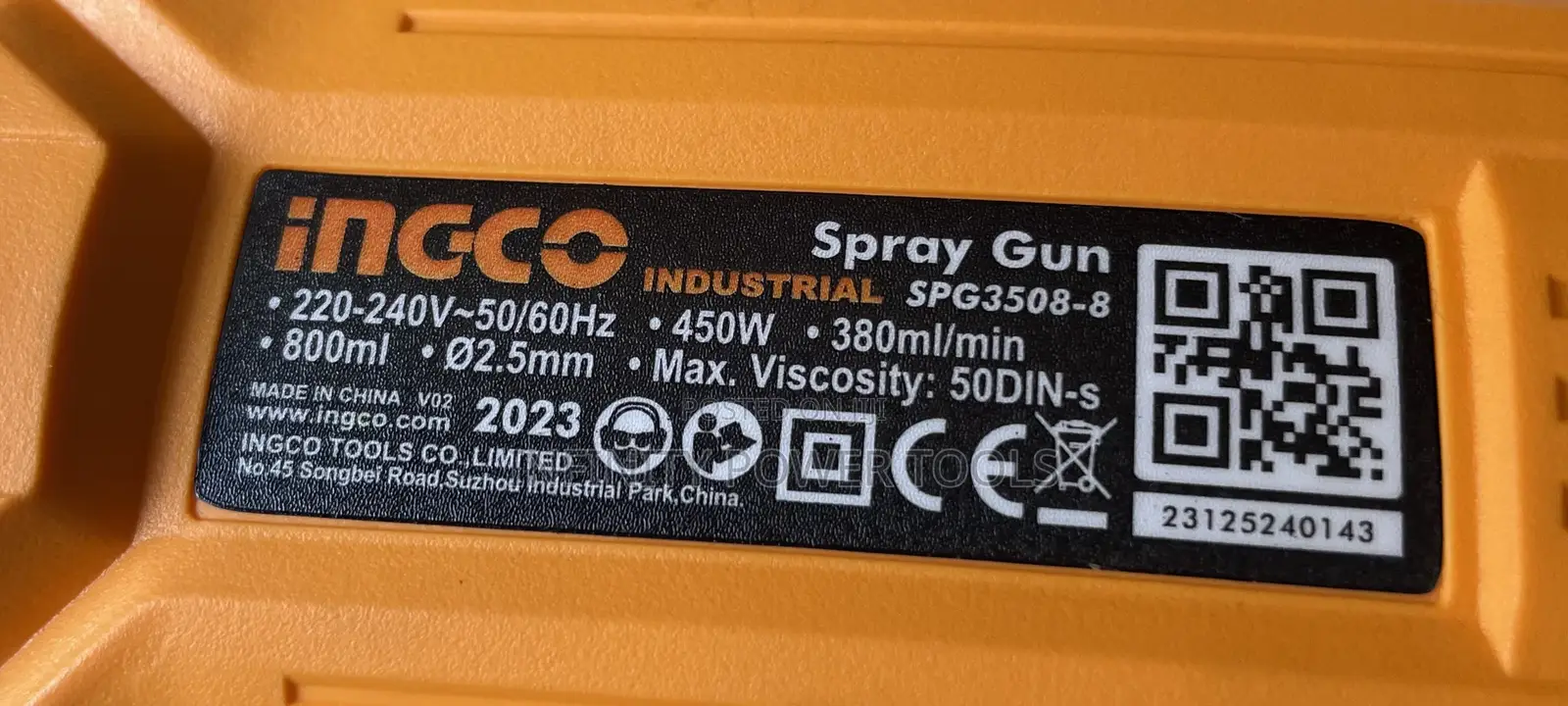 Industrial Spray Gun(Ingco)