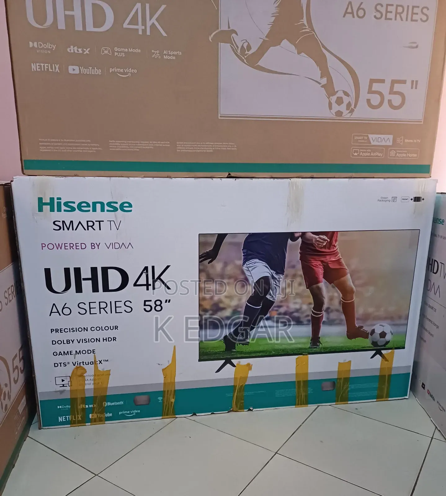 58 Inches Hisese Smart Television