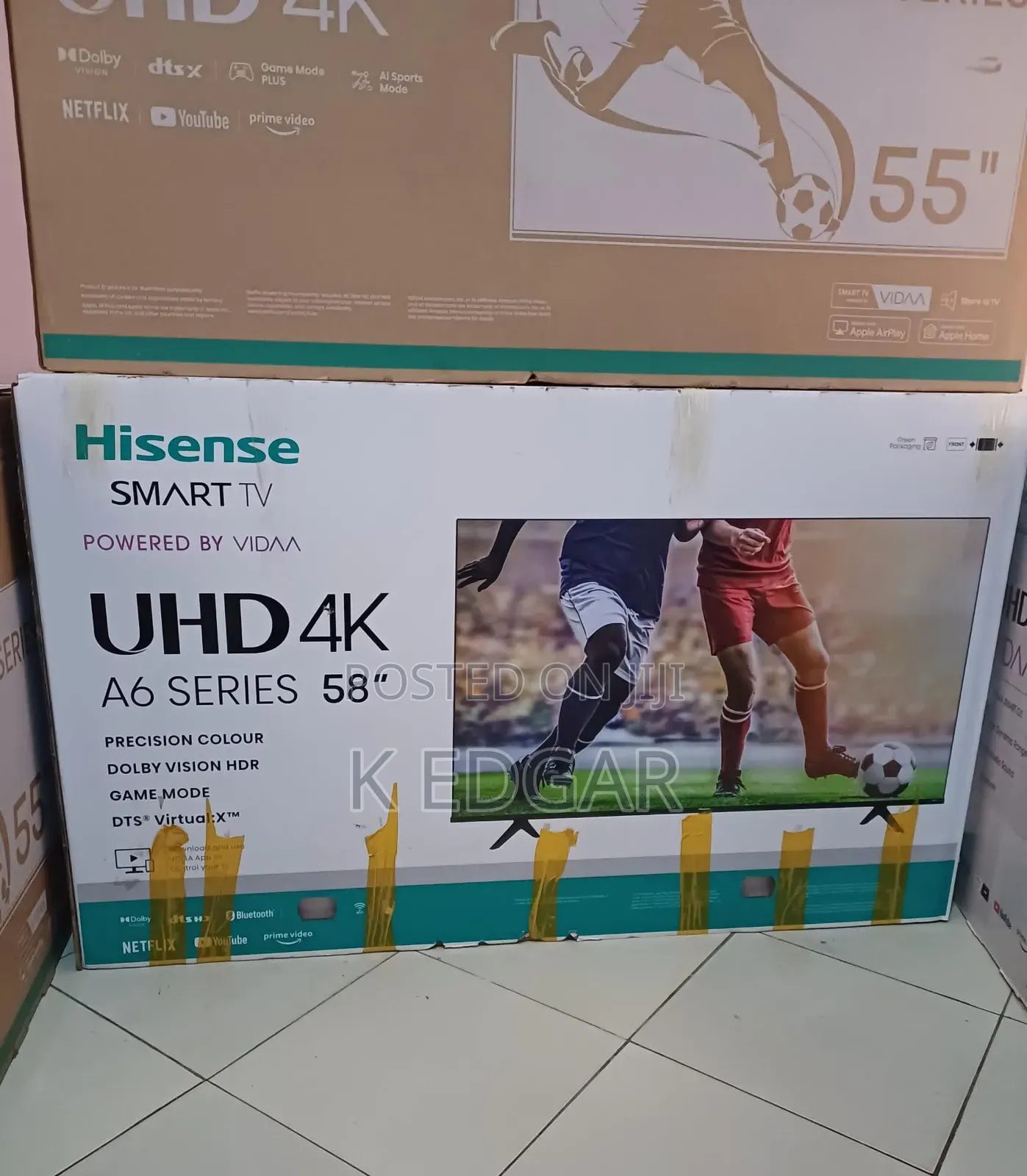 58 Inches Hisese Smart Television