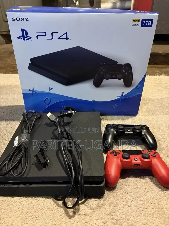 Playstation 4 Slim Gaming Console With 1tb HDD