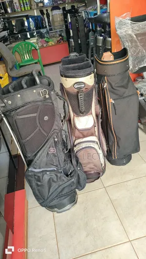 Photo - Empty Golf Bags, Uk Used