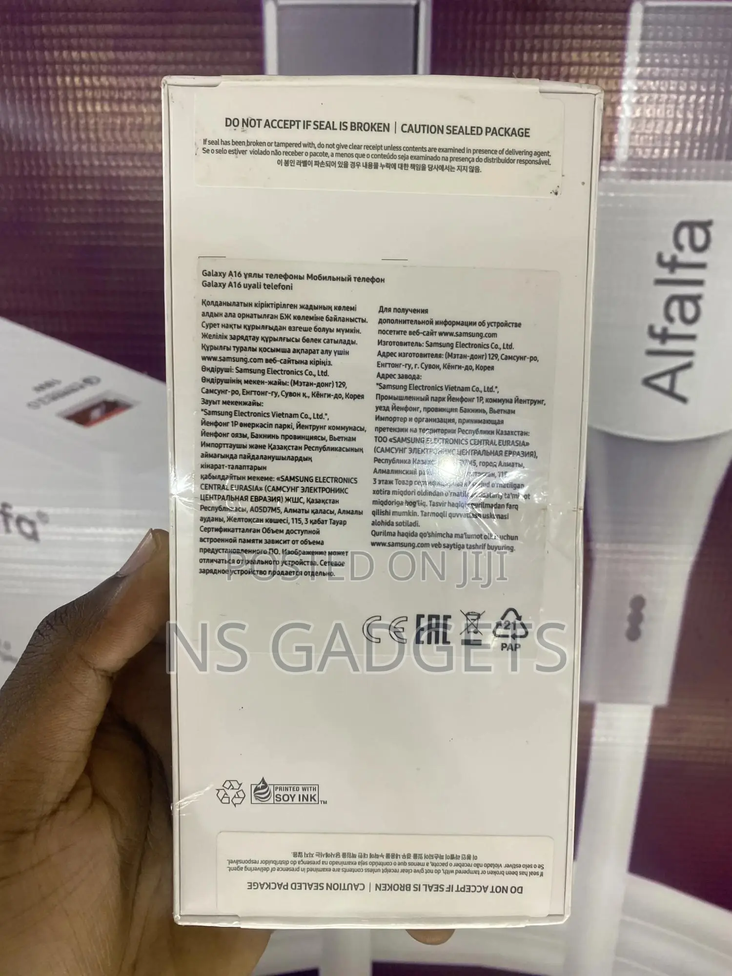 New Samsung Galaxy A16 256 GB Silver