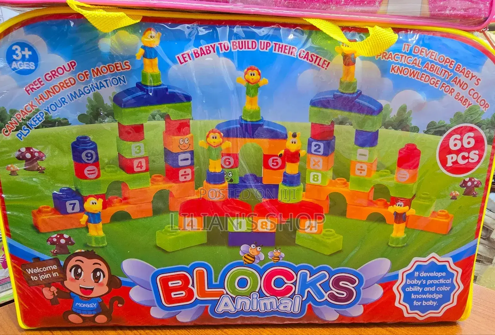 Animal Building Blocks 66pcs