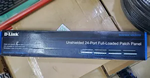 D Link Unshielded Patch Panel , 24 Port Full-Loaded