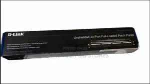 D Link Unshielded Patch Panel , 24 Port Full-Loaded
