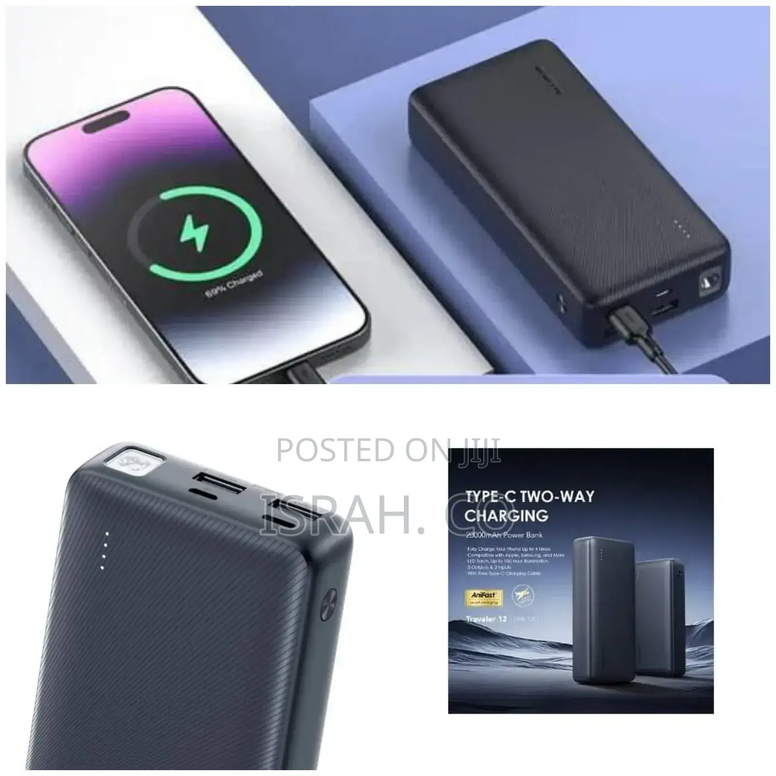 Oraimo Traveler 12 20000mah 12w Power Bank - Opb-1201 With