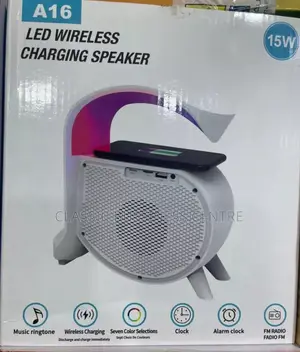 Led Wireless Charging Speaker