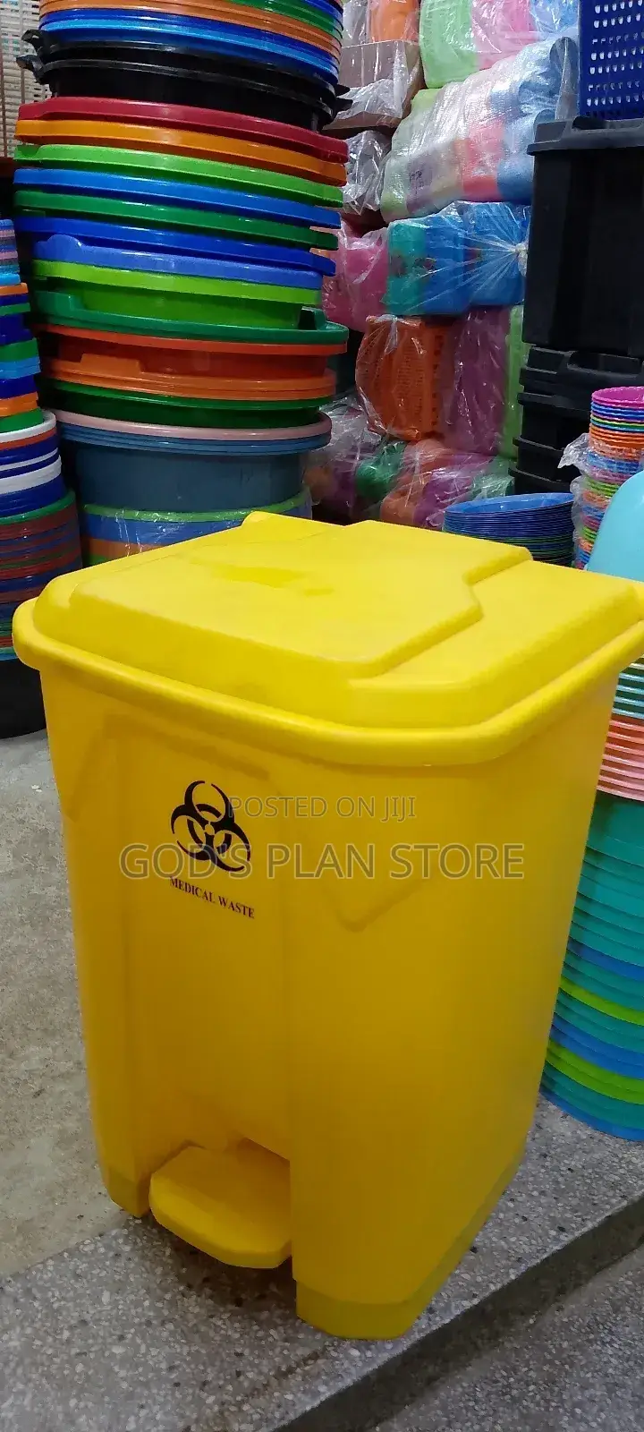 Medical Dust Bin 50litres Step On