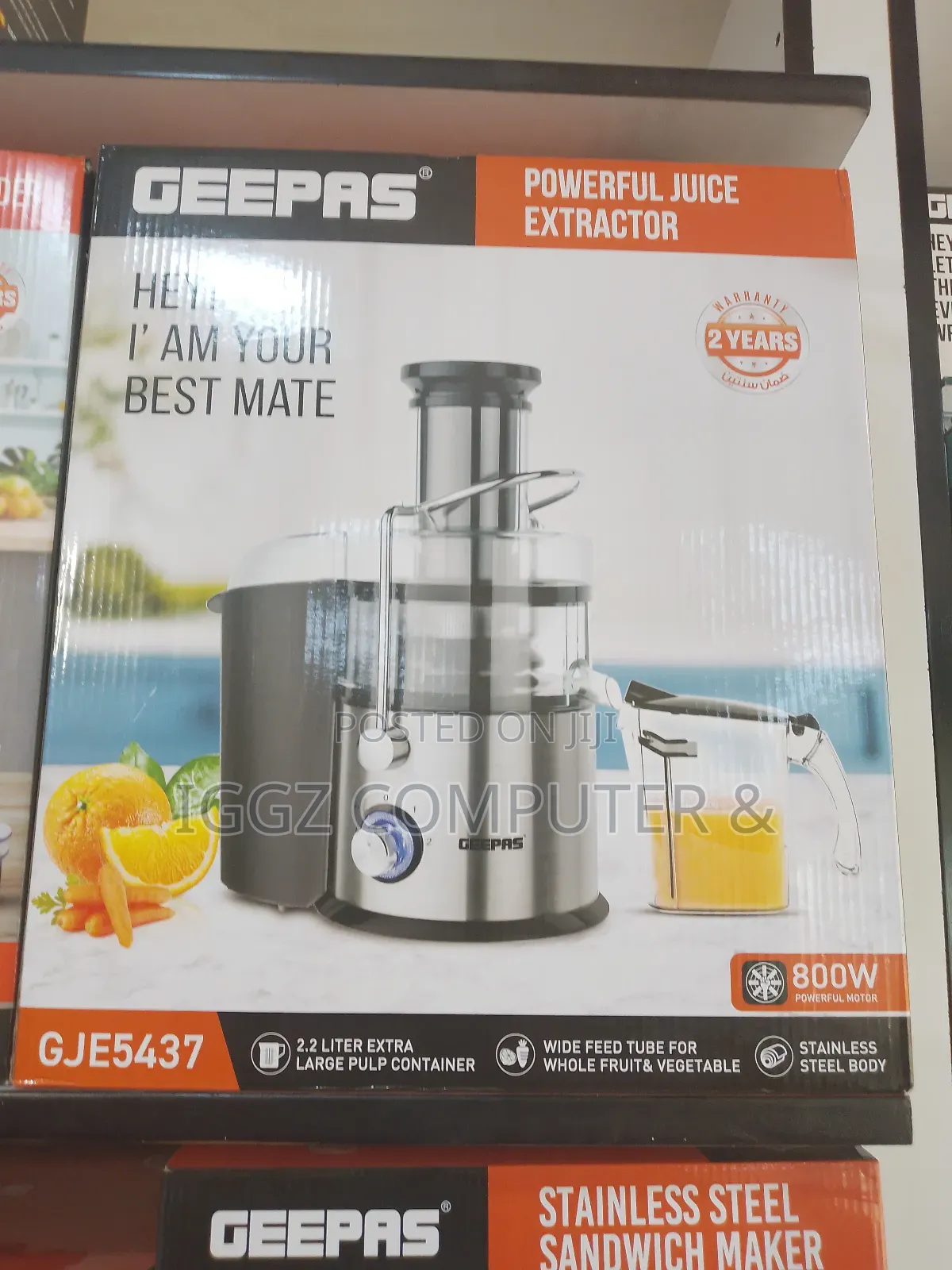 Geepas Powerful Juice Extractor