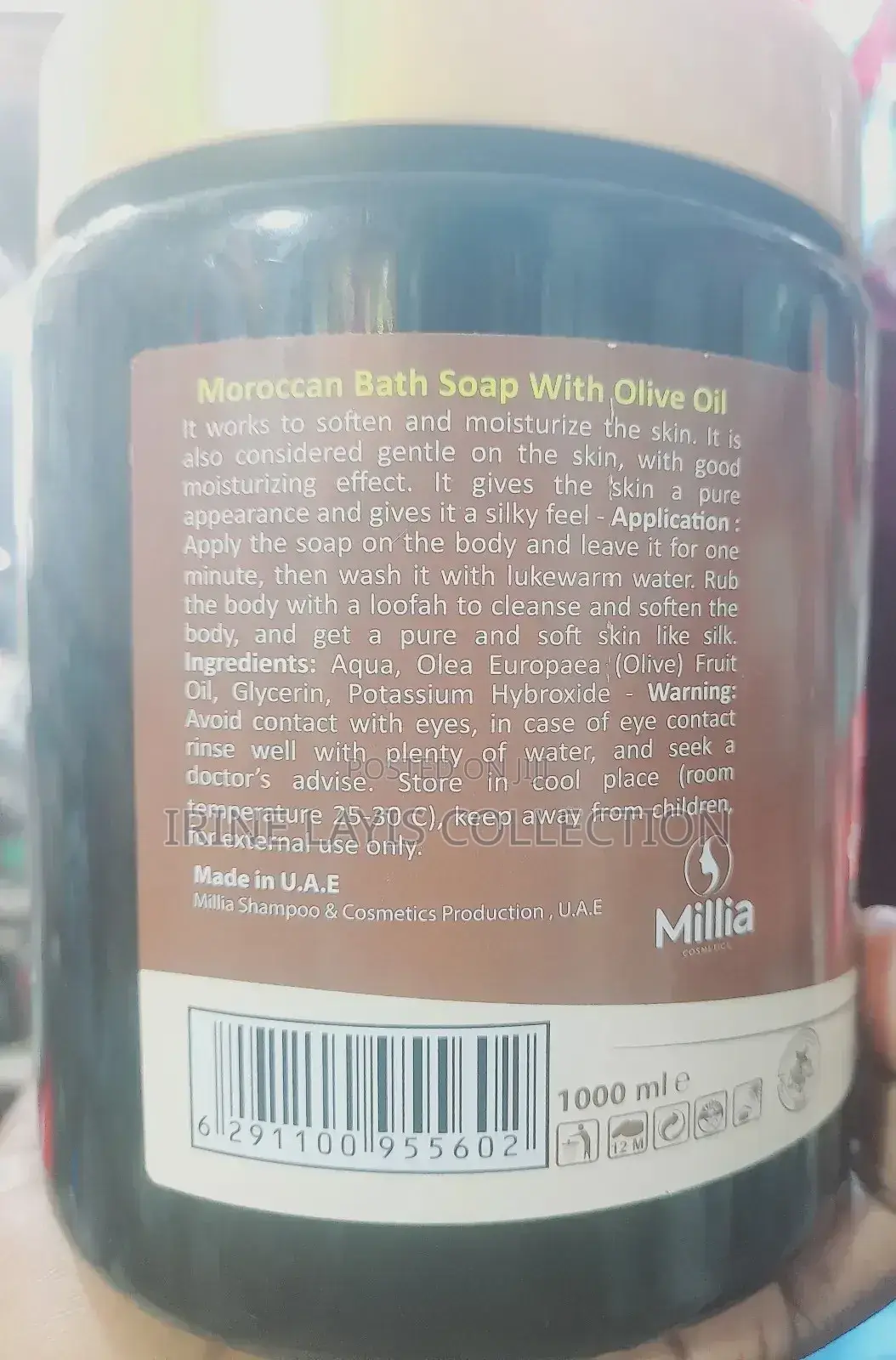 Royal Peacock Moroccan Soap With Olive Oils