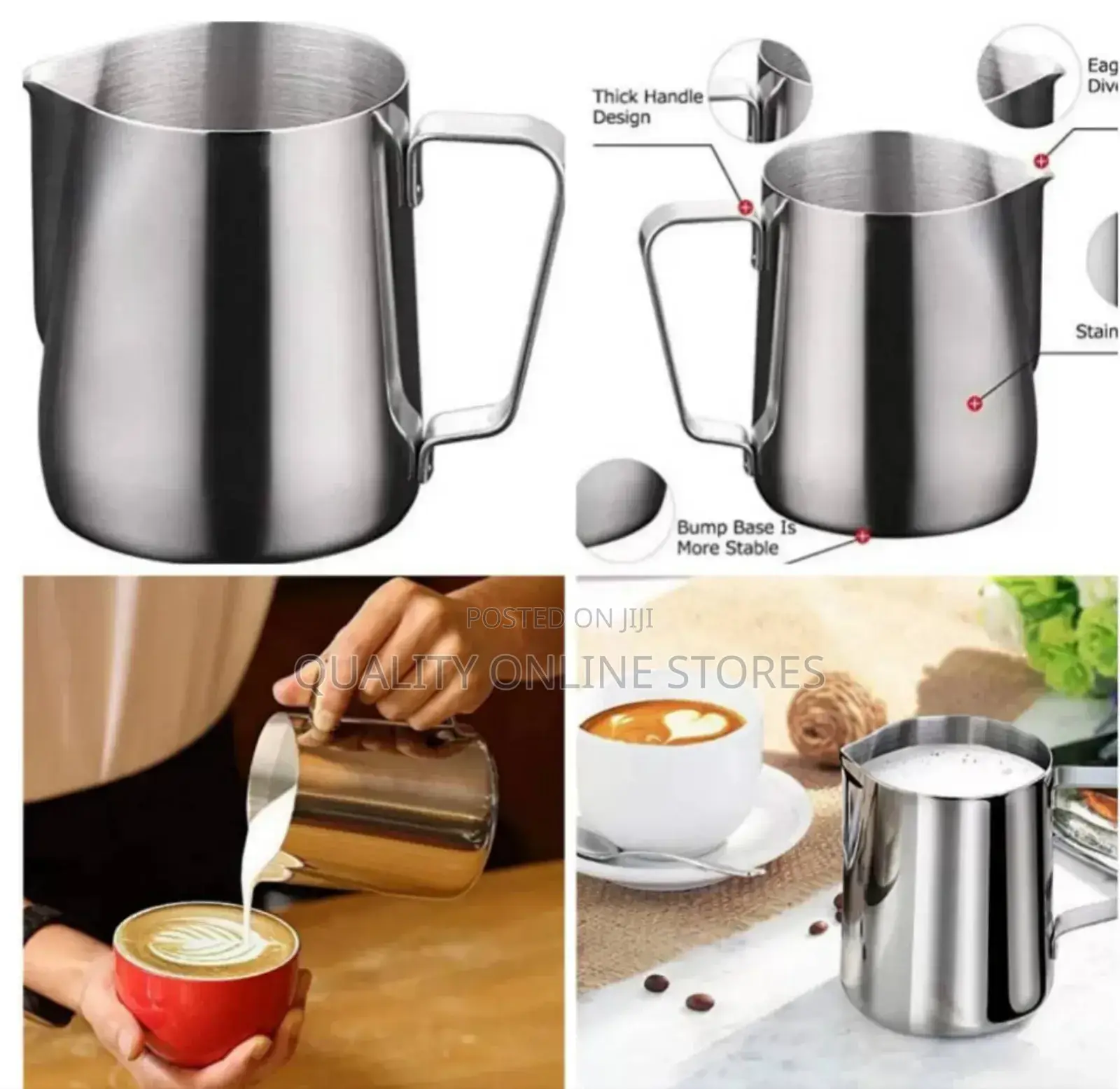 Stainless Milk Jug