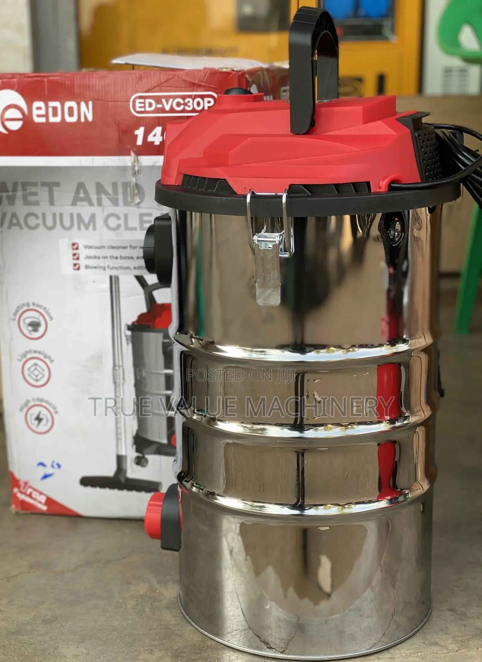 Vaccum Cleaner 30 Litres Edon Brand Wet Dry