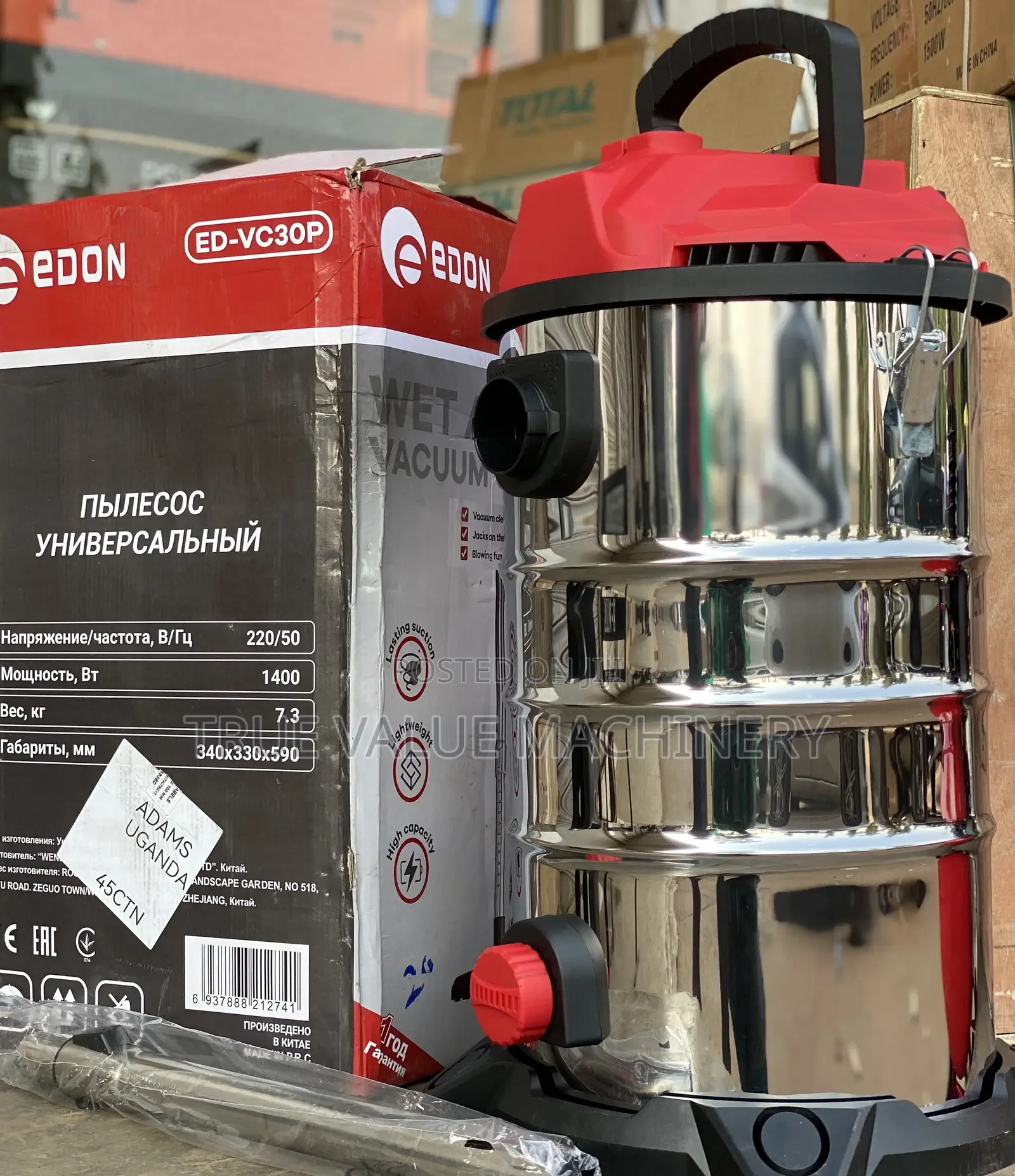Vaccum Cleaner 30 Litres Edon Brand Wet Dry