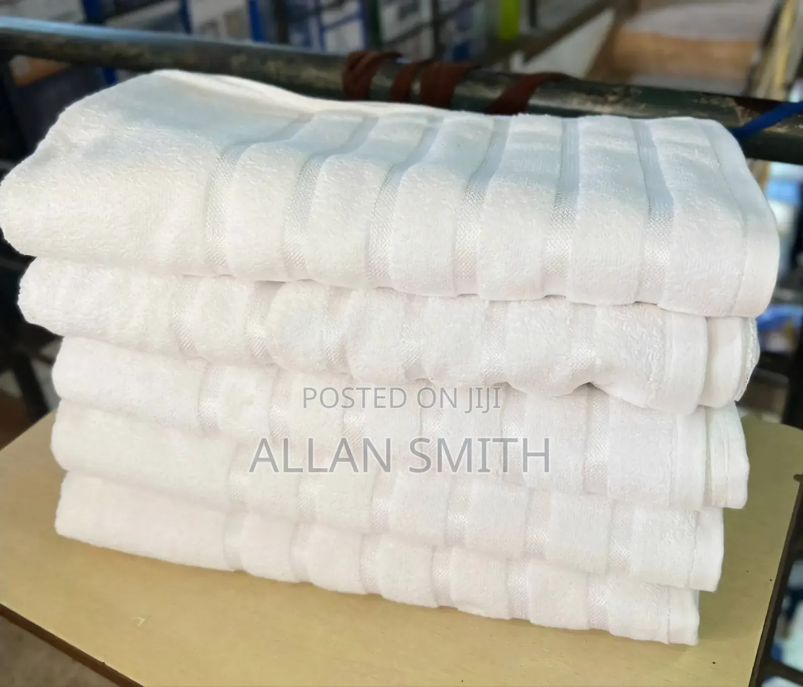 White Cotton Towels