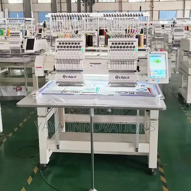 2 Head Embroidery Machine Double Heads