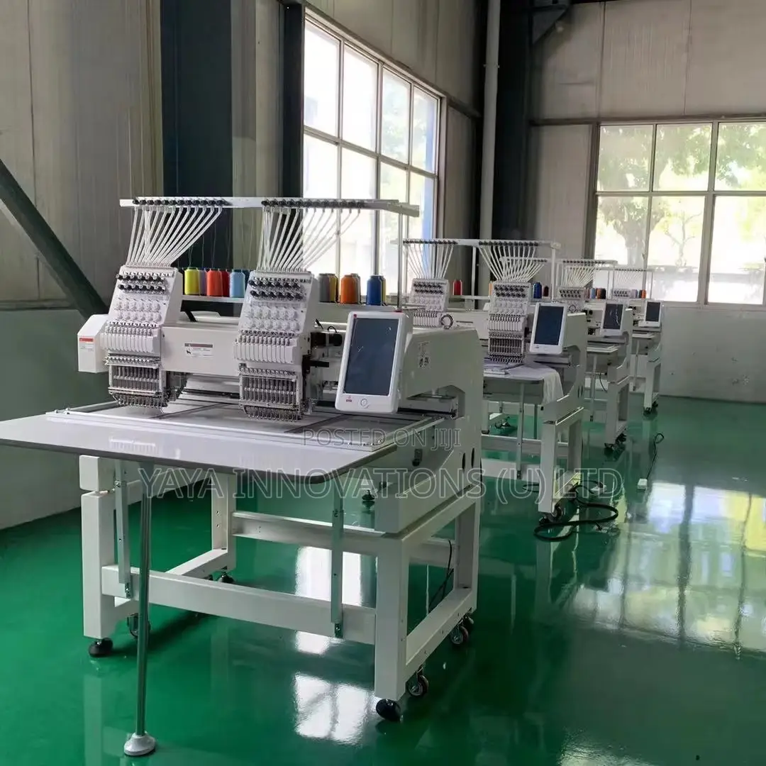 Industrious 2 Head Embroidery Machine