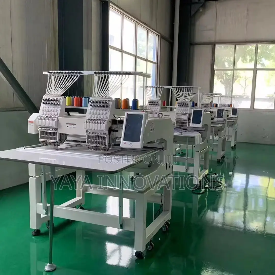 Industrious 2 Head Embroidery Machine
