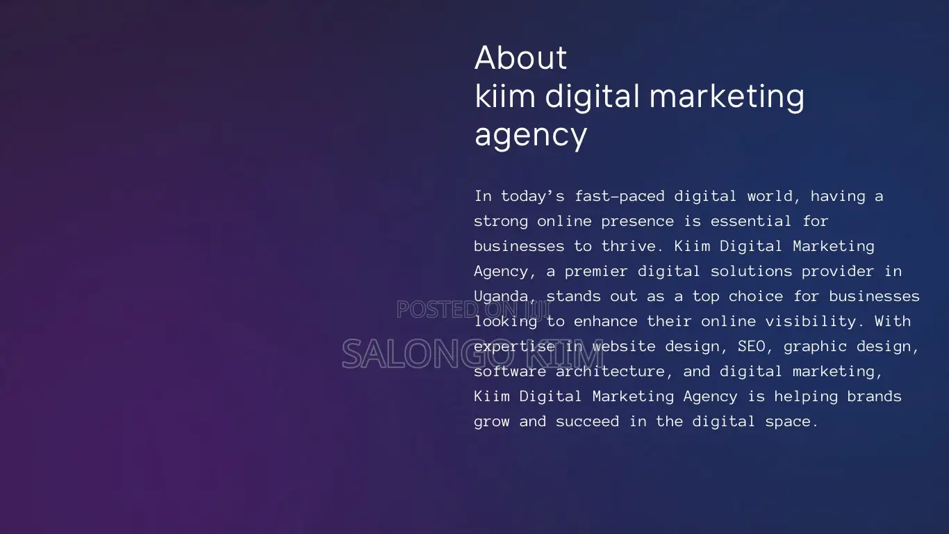 Website Designers in Uganda, Seo Experts, Digital Marketing