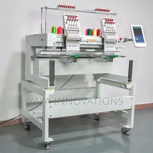 2 Head Multifunctional High Speed Embroidery Machine