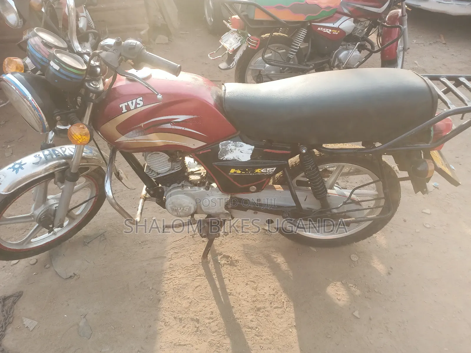 TVS XL 100 2017 Red