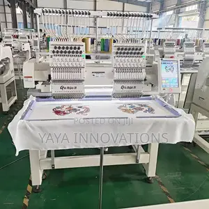 Embroidery Machine 2 Head 9 Colors