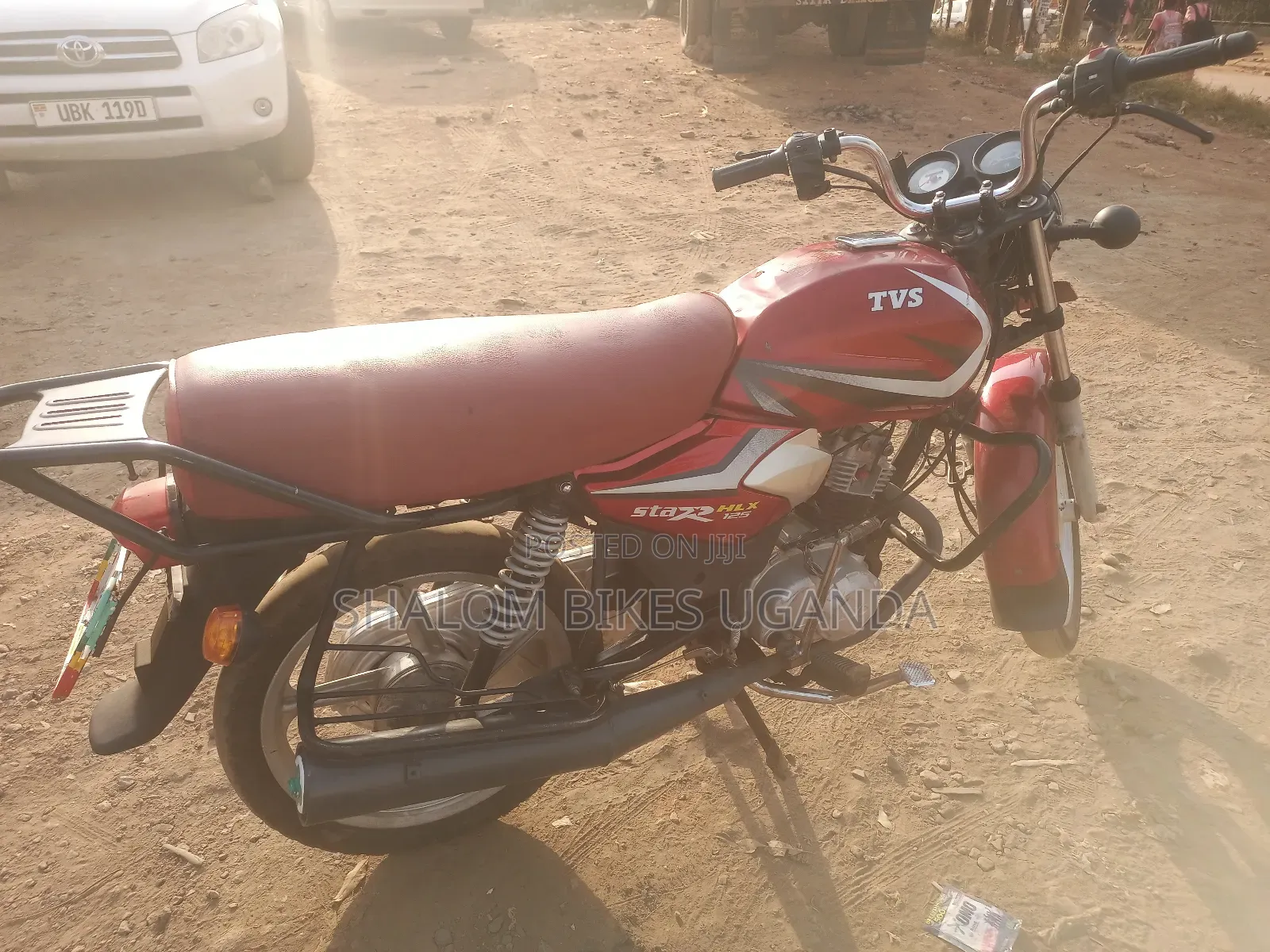 TVS HLX 125 2022 Red