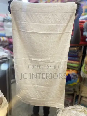 Plain White Saloon Towel