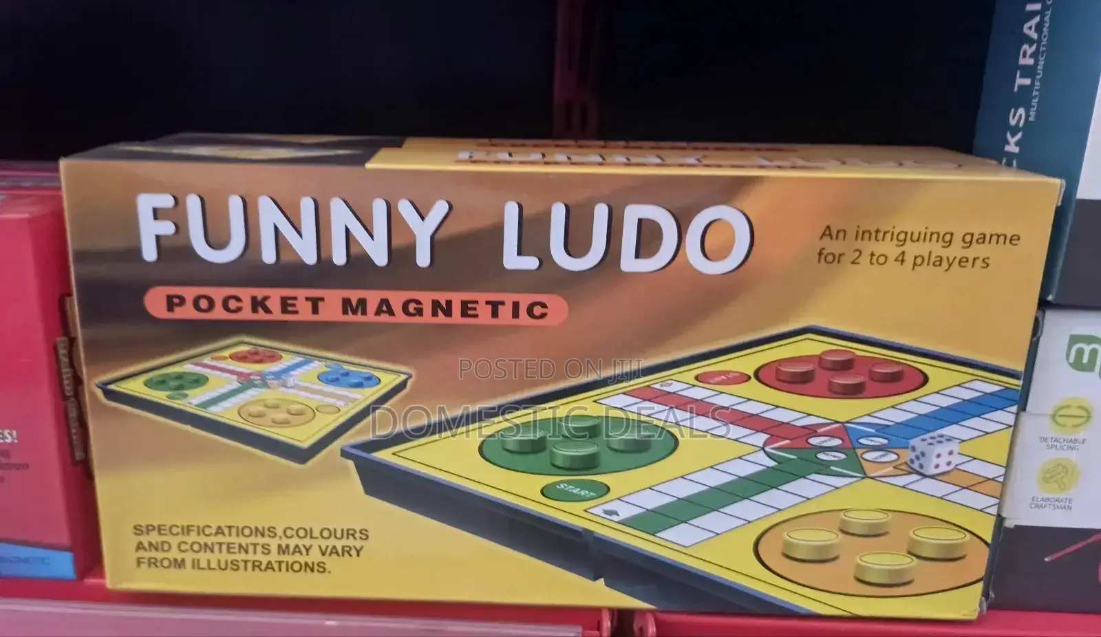Magnetic Foldable Ludo