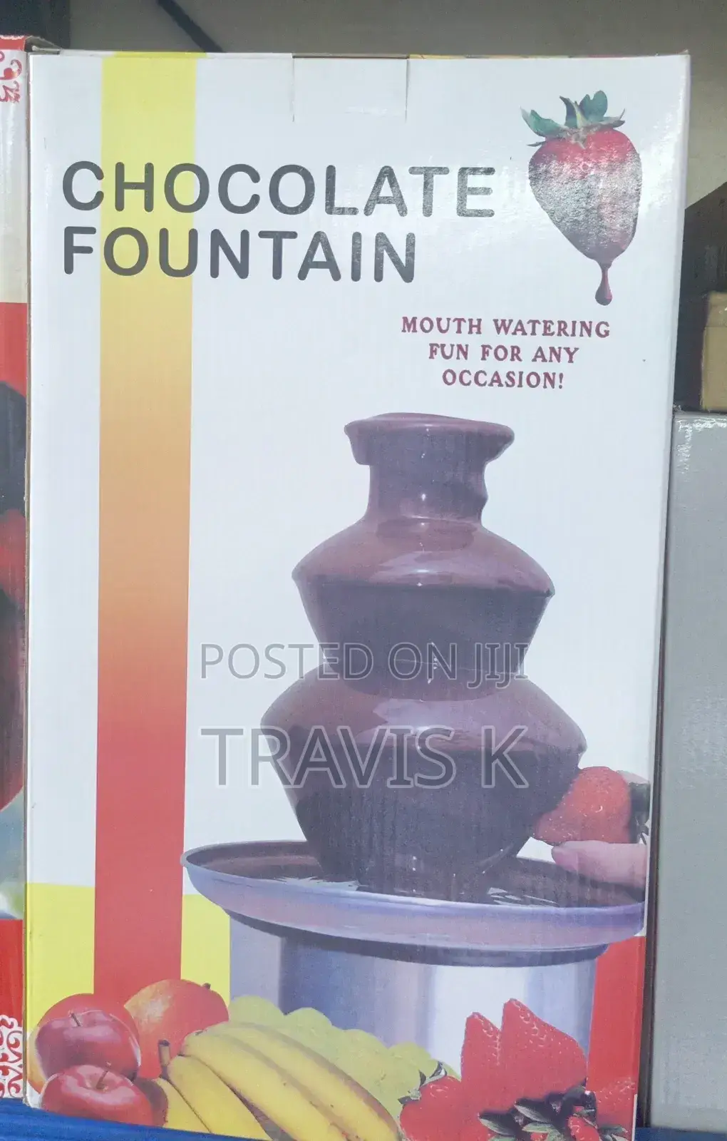 Chef 3 Tier Chocolate Fountain