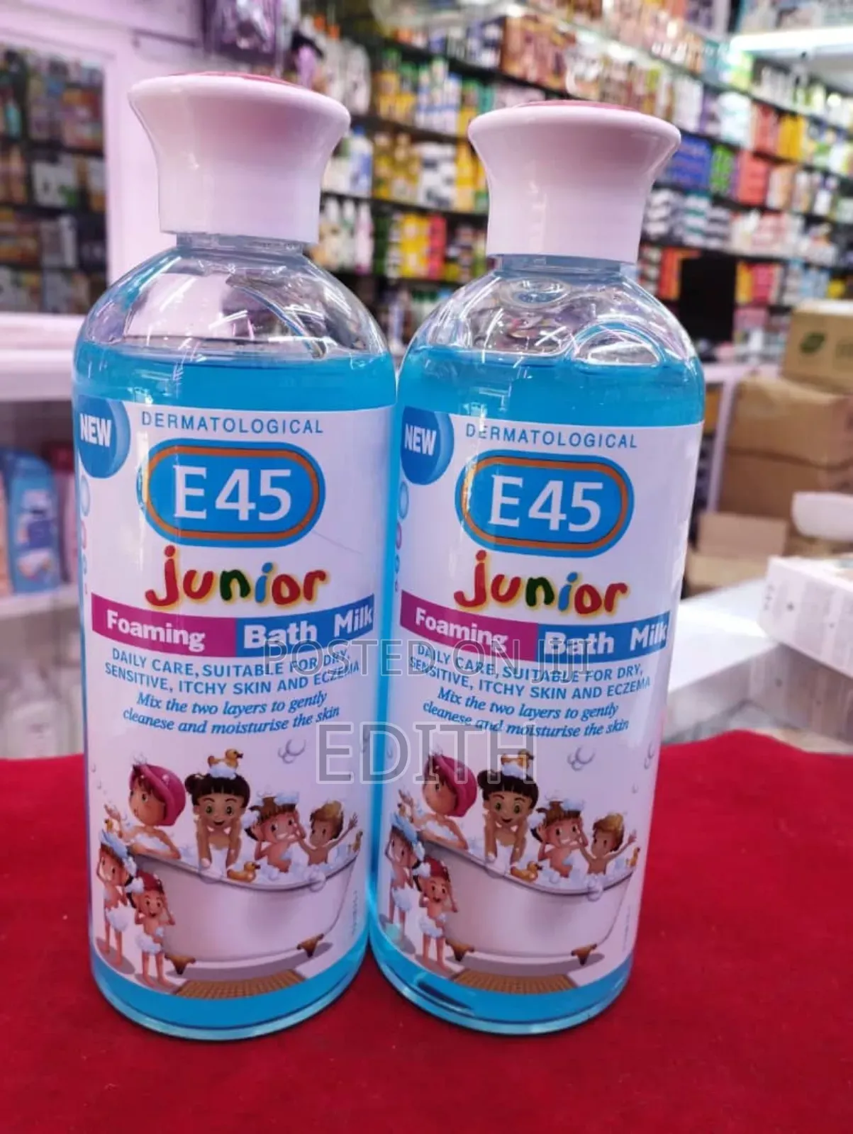E45 Junior Foaming Milk Bath