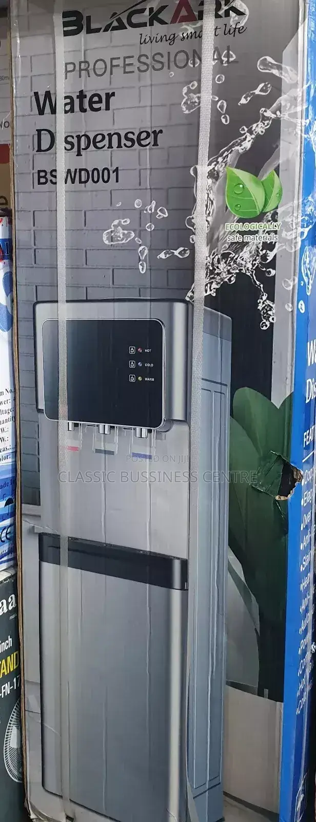 Blark Ark 3 Tap Water Dispenser With Storage Cabinet