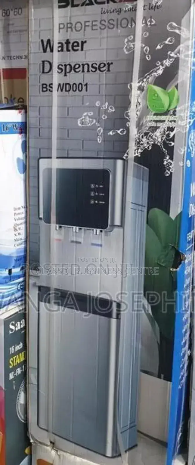 Blark Ark 3 Tap Water Dispenser With Storage Cabinet