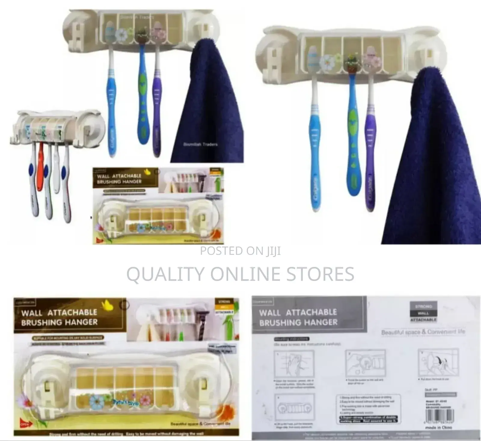 Plastic Toothbrush Holder