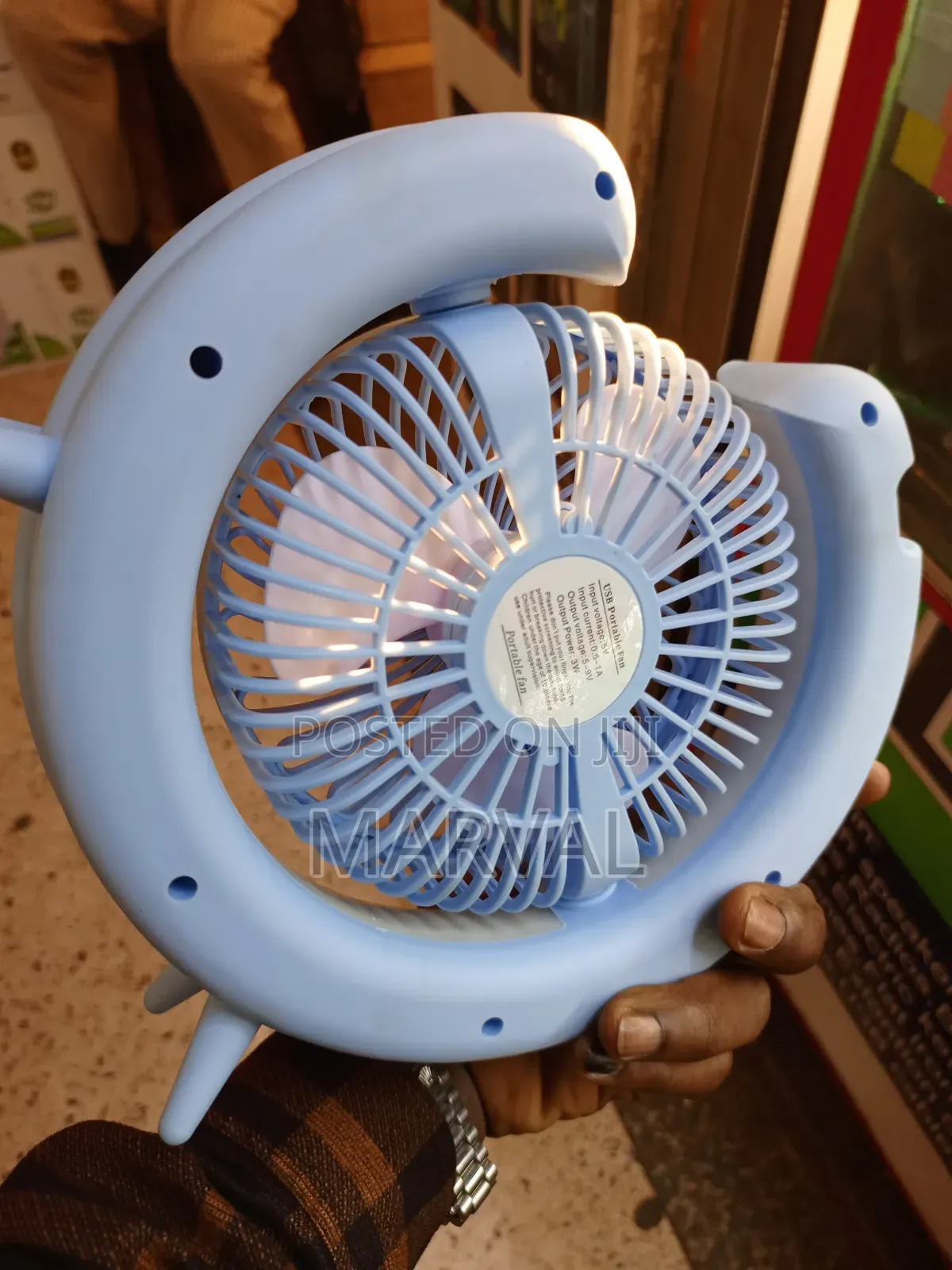 Colourfull Desktop Portable Fan