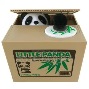 Piggy Bank Automatic Stealing Money Coin Bank
