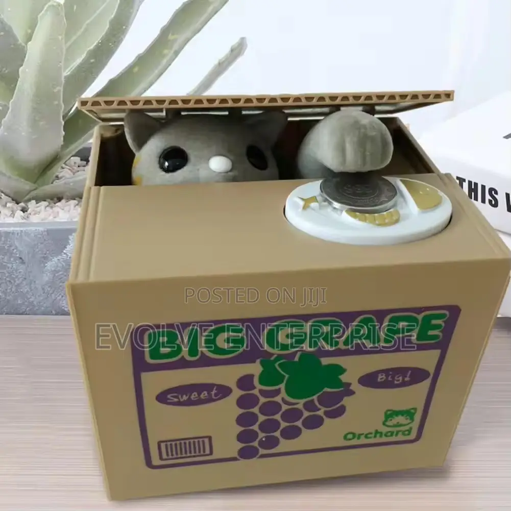 Piggy Bank Automatic Stealing Money Coin Bank