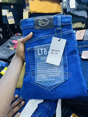 Photo - Stretchy Non Fading Jeans Blue 30-38