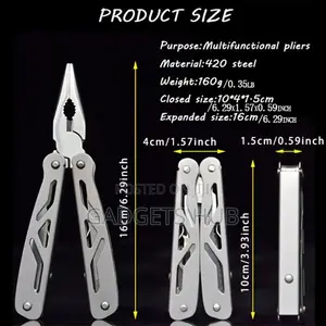 Multifunctional Pliers Pocket Knife Mini Folding Swiss Tool