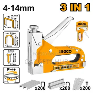 Manual Staple Gun for Steel Wood