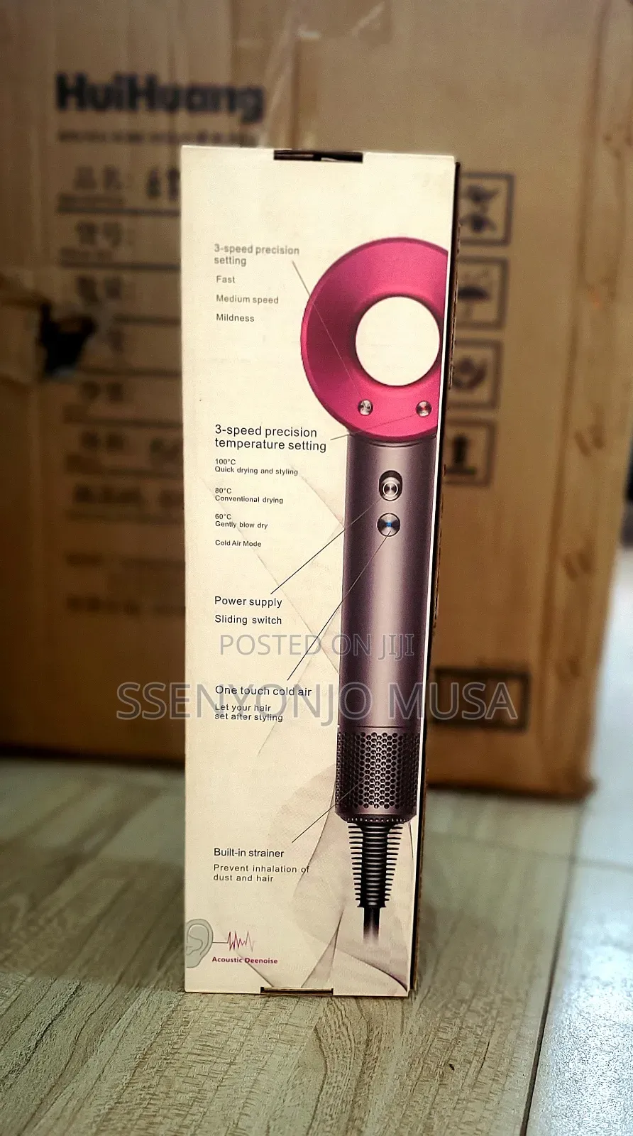 Portable Leafless Hair Drier - Fast-Drying And