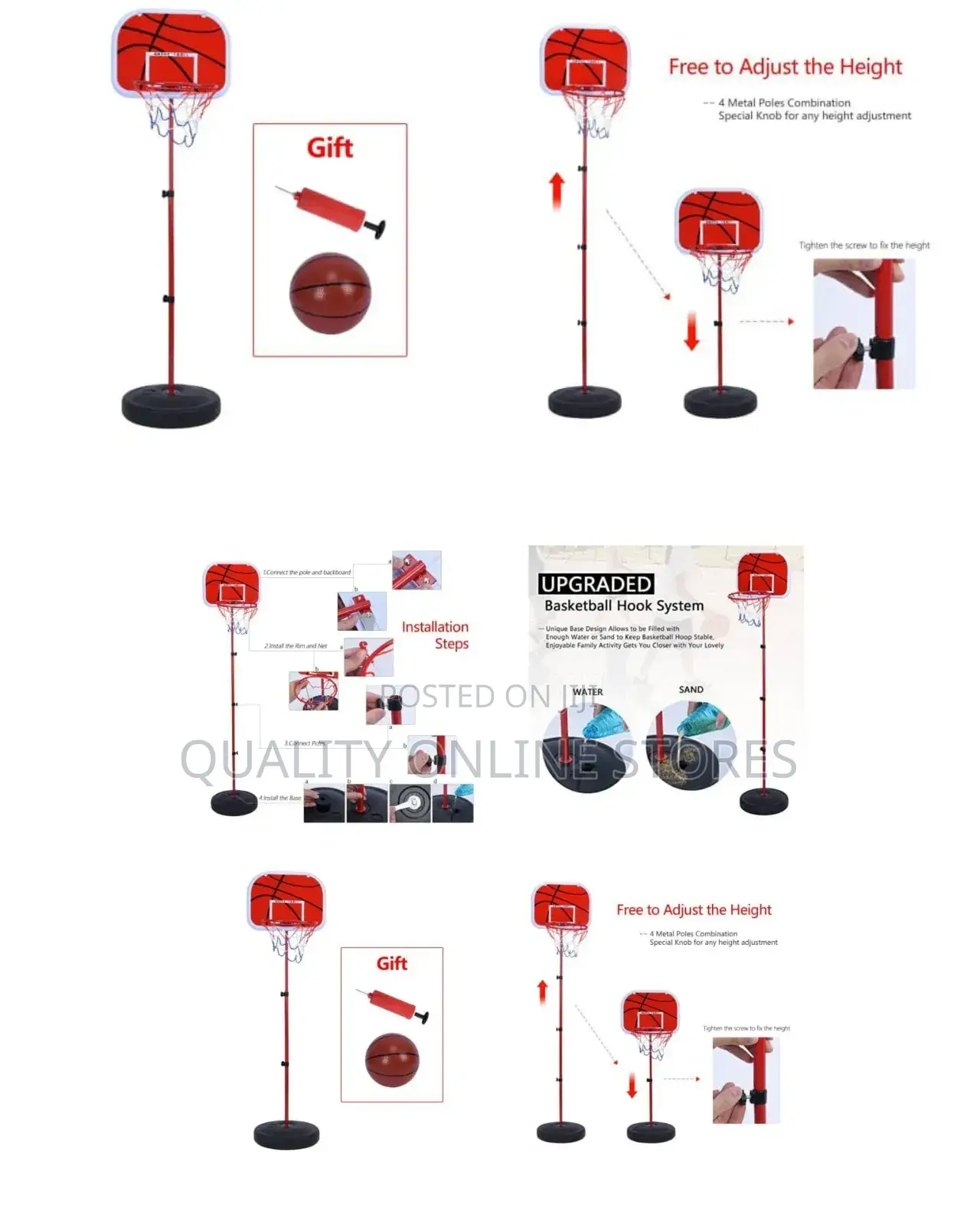 Kids Basketball Stand