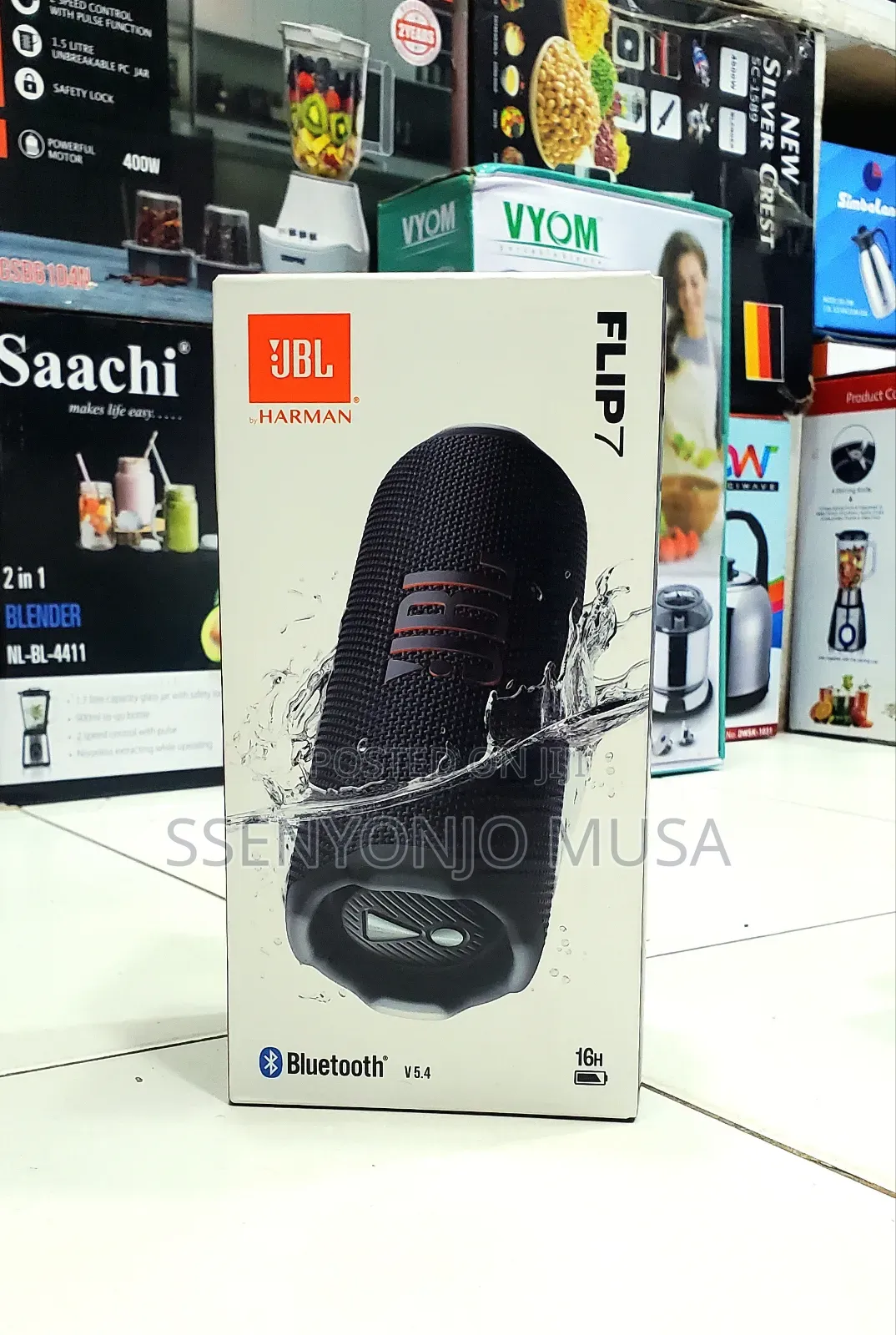JBL Flip 7 Portable Bluetooth Speaker