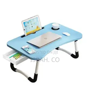 Photo - Folding Notebook Table With Cup Slot