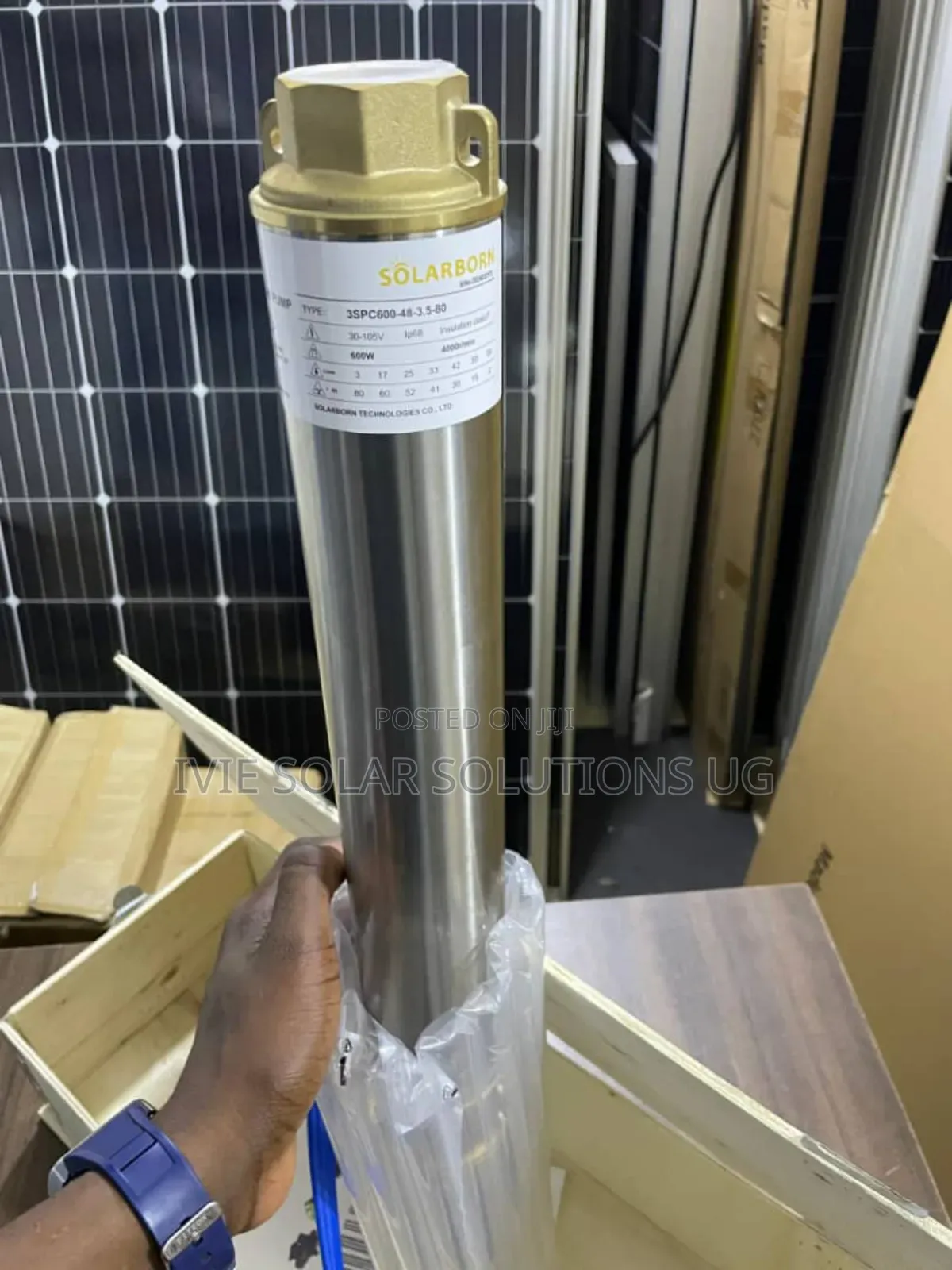 Solarborn Hybrid Solar Water Pump 80m