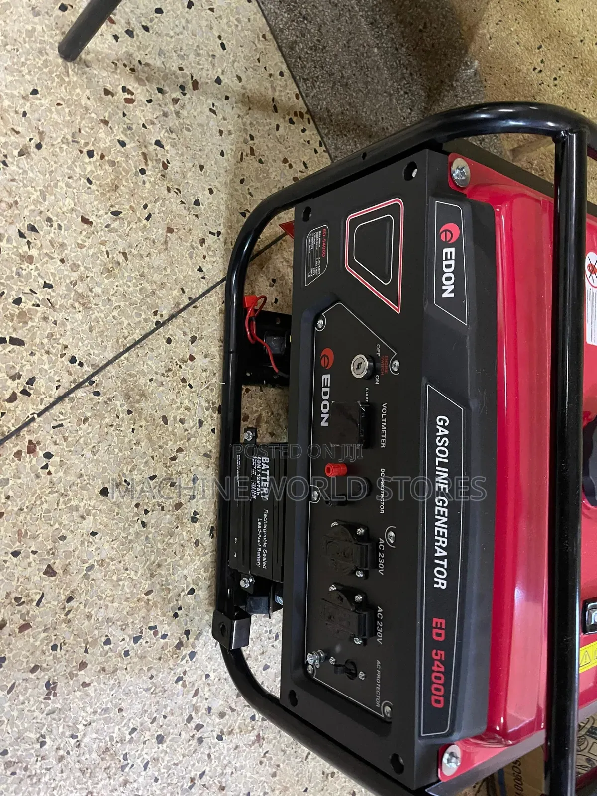 Ed-5400d Keystart Gasoline Generator 3kva