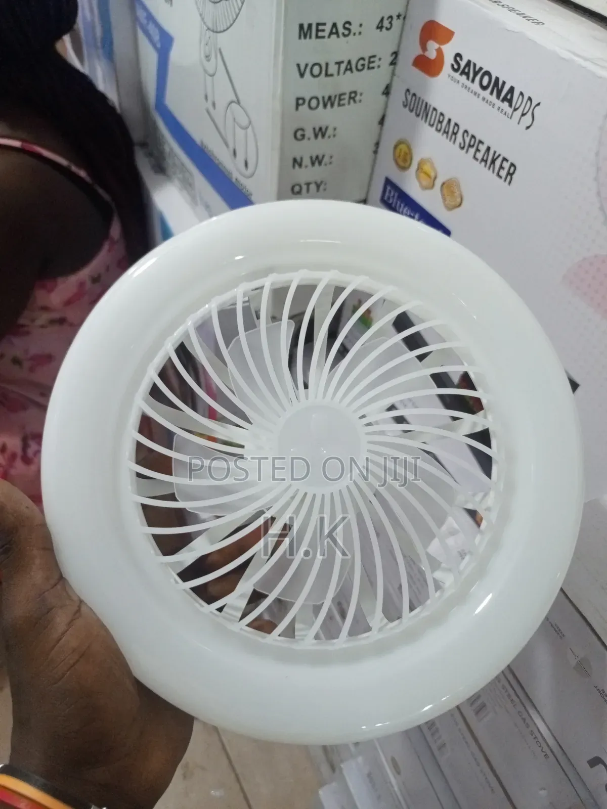 Led Multifunction Fan Light, Model Fl08