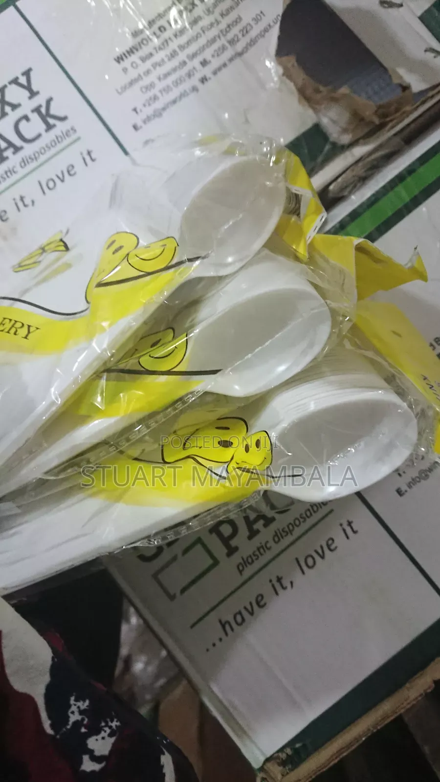 Plastic Disposable Spoon